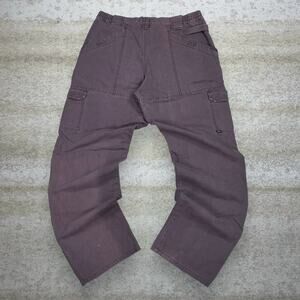 Vintage 90s 5.11 Tactical Pants 36x36 Baggy Wide Leg Fit Chocolate Brown Cargos